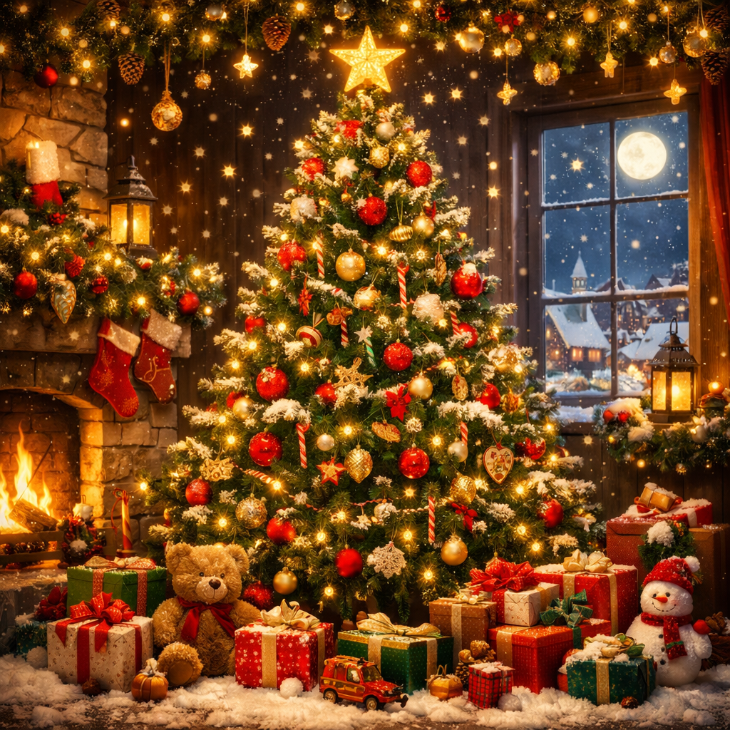 Привітання з Різдвом Христовим та прийдешнім Новим Роком!