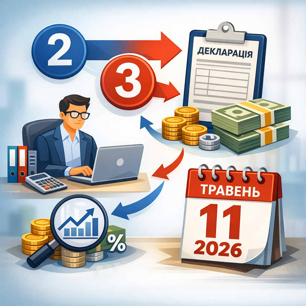 Чи потрібно подавати декларацію за І квартал 2026 року ФОПу, який перейшов на вищу групу Єдиного податку з 01.04.2026