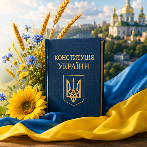 Вітаємо із Днем Конституції України!