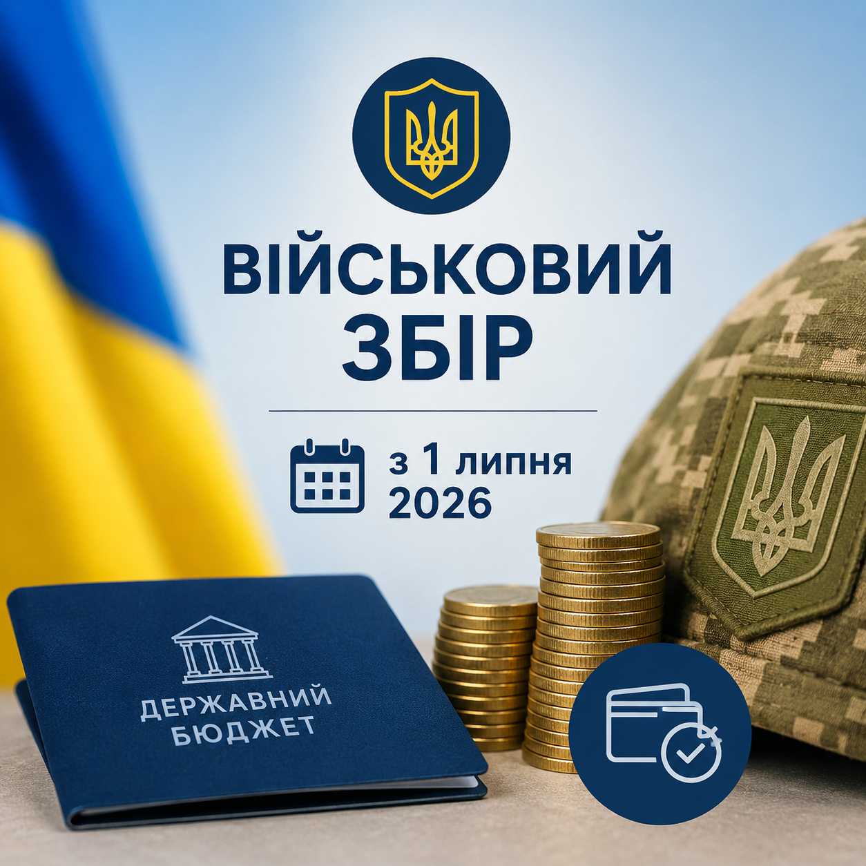Новий порядок сплати військового збору з 1 липня 2026 року